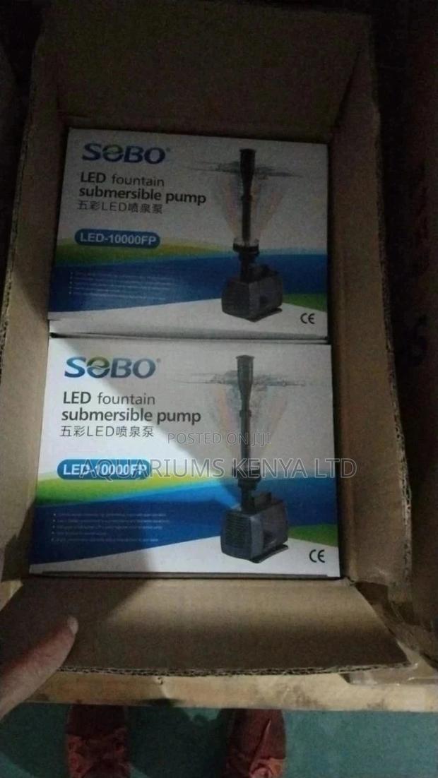 Fountain Pump, With Lighting, Submissible and Durable - main view