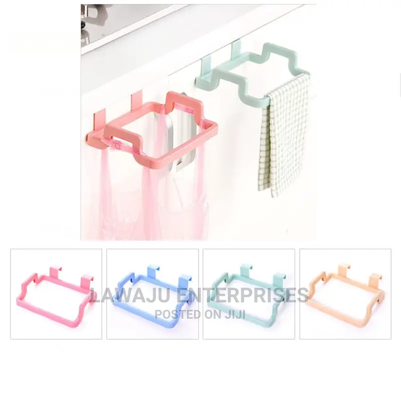 Over the Shelf Trash Paper Hanger or Towel Holder