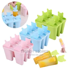 6 in 1 Set Ice Cream Mould Popsicle Maker Box DIY
