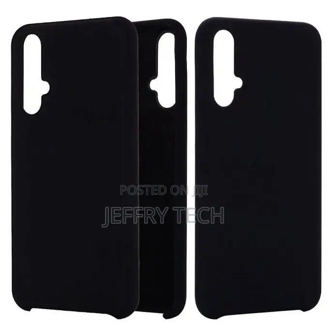 Silicone Case for Huawei Nova 5i -Black