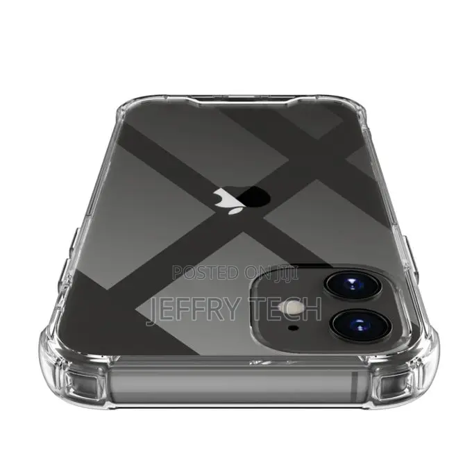 Clear Antishock Hard Back Cover for iPhone12 Pro Max