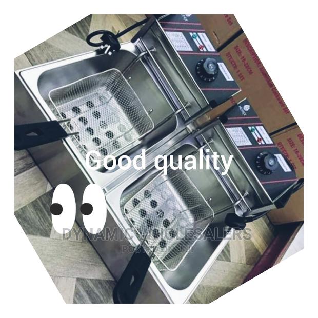 Nunix Double Deep Fryer Available.