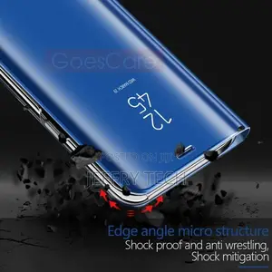Smart Mirror Flip Phone Case for Samsung S8 Clear View Cover