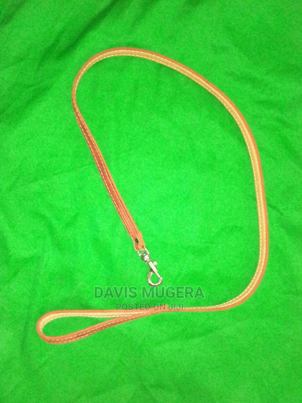 Genuine Leather Quality Dog Leashes - main view