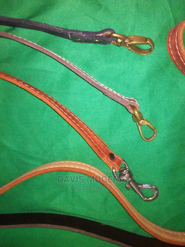Genuine Leather Quality Dog Leashes - thumbnail 5