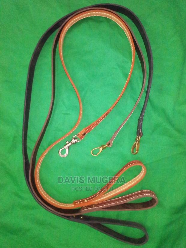 Genuine Leather Quality Dog Leashes - thumbnail 6