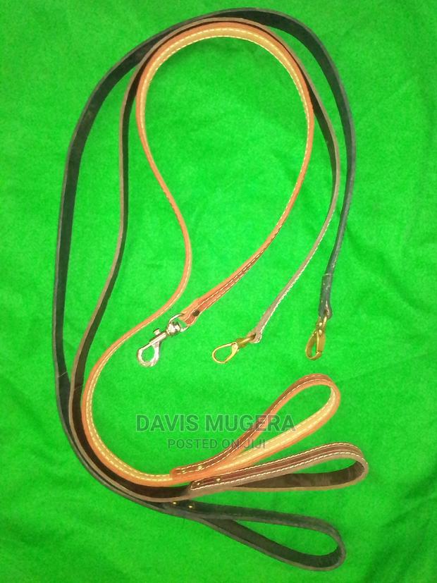 Genuine Leather Quality Dog Leashes - thumbnail 7