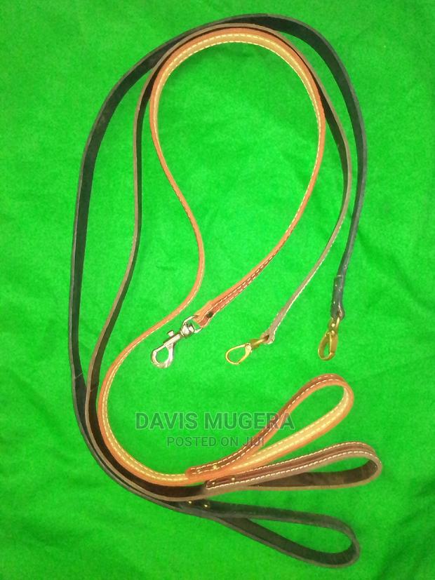 Genuine Leather Quality Dog Leashes - thumbnail 8