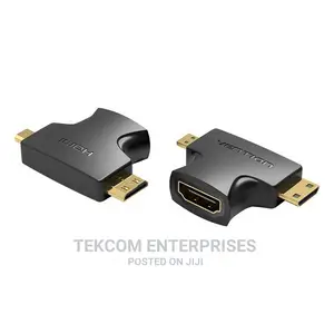 Vention Mini Hdmi Male + Micro Hdmi Male to Hdmi Female Adap