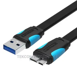 Vention Flat Usb 3.0 a Male to Micro B Male Cable 0.5meter B
