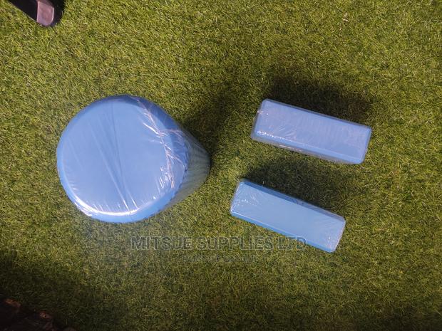 Foam Roller With 2 Yoga Blocks- Blue - main view