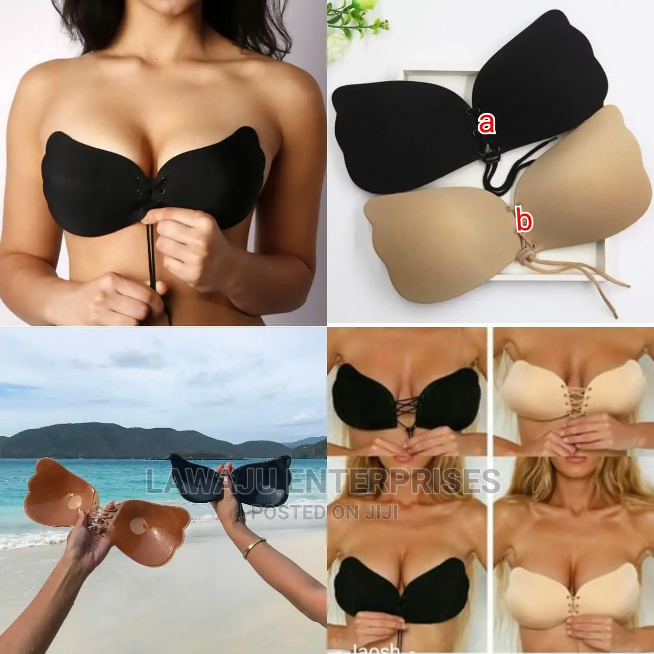 Silicon Strapless Bra