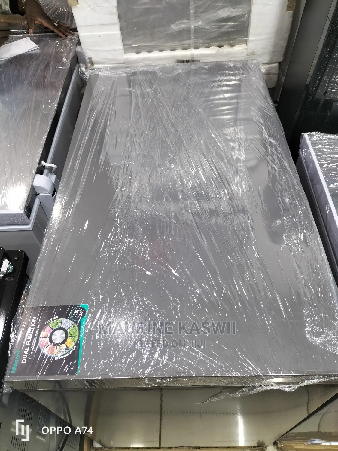 Hisense Chest Freezer 245l Brand New Grey