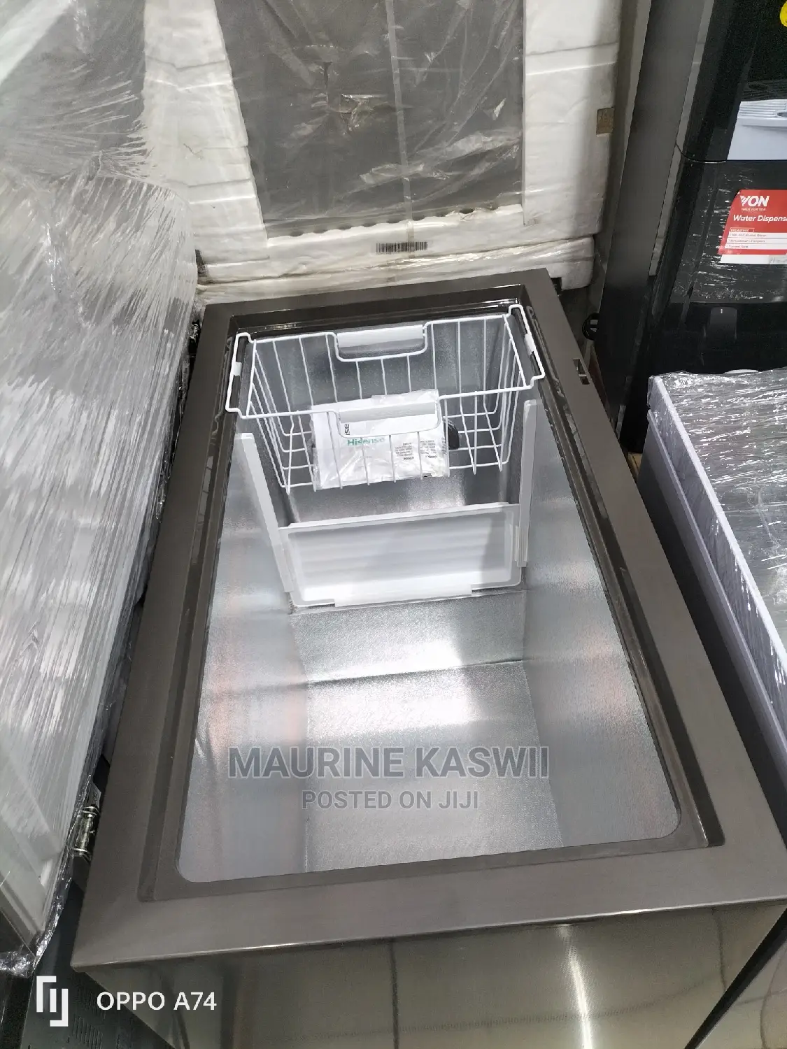 Hisense Chest Freezer 245l Brand New Grey