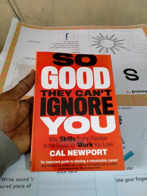 So Good They Can't Ignore You Book by Cal Newport