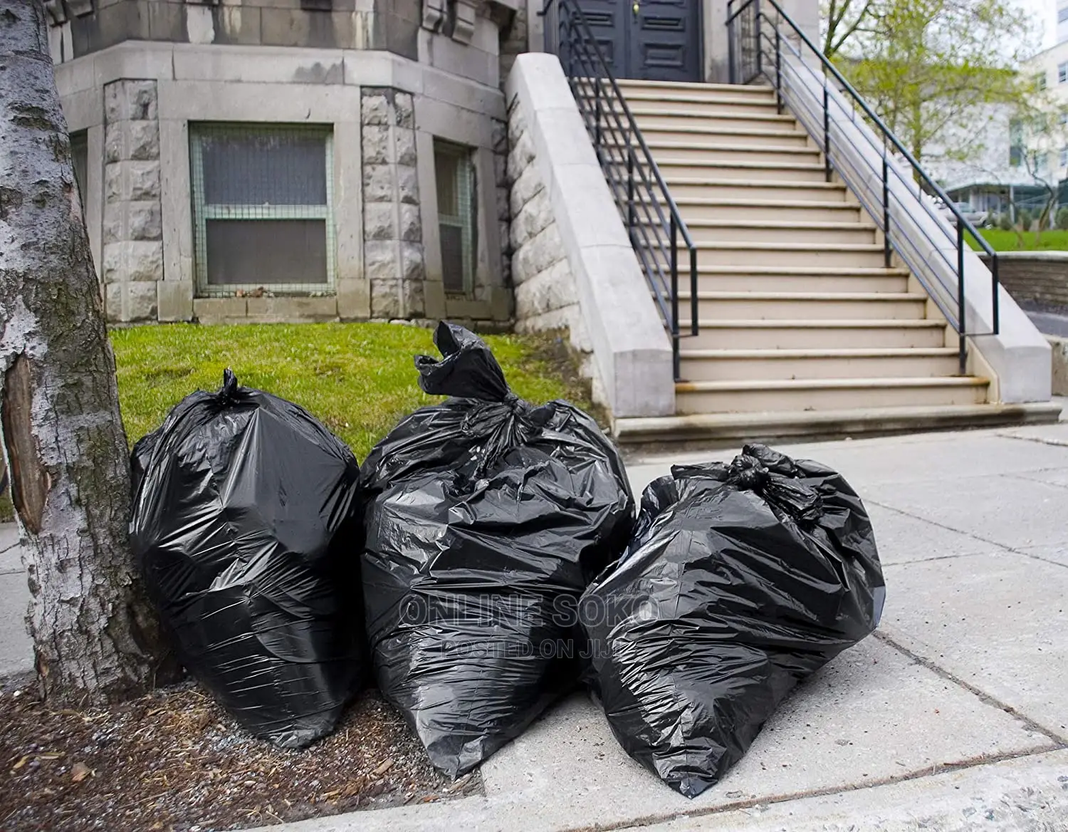 Home Office Trash Garbage Bags Waste Bin Liners - 50 PCS