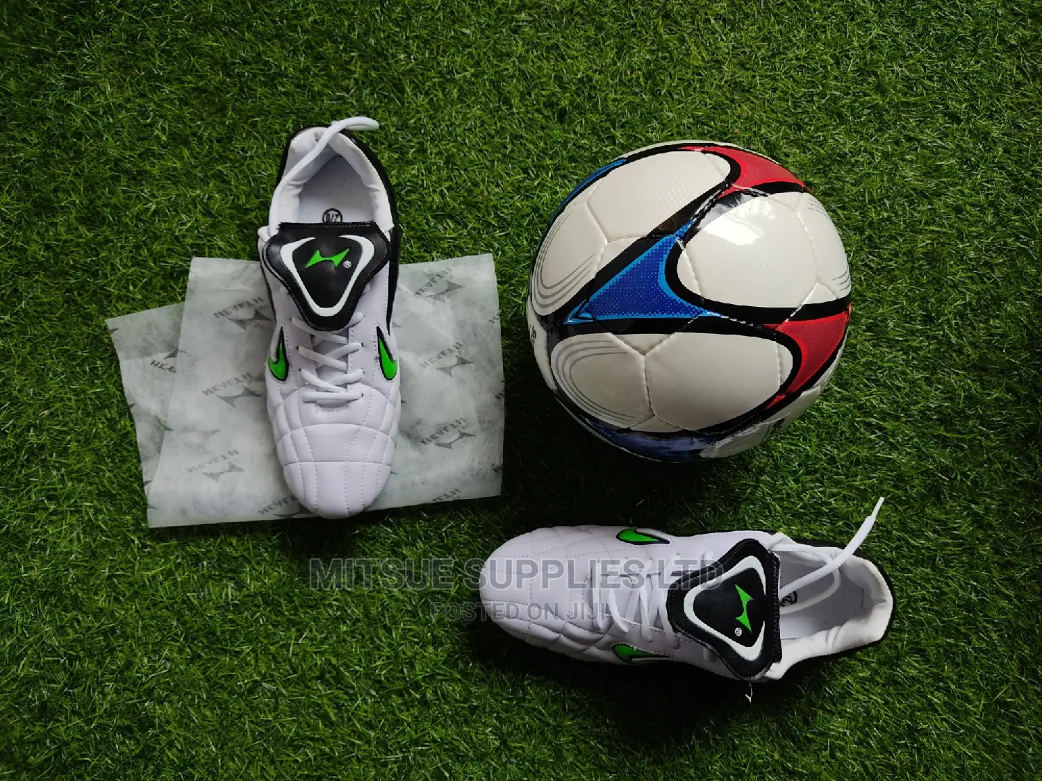 Samba Synthetic Football Size 5 With Health Football Boots