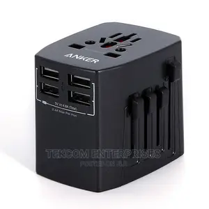 Anker Universal Travel Adapter With 4 Usb Ports
