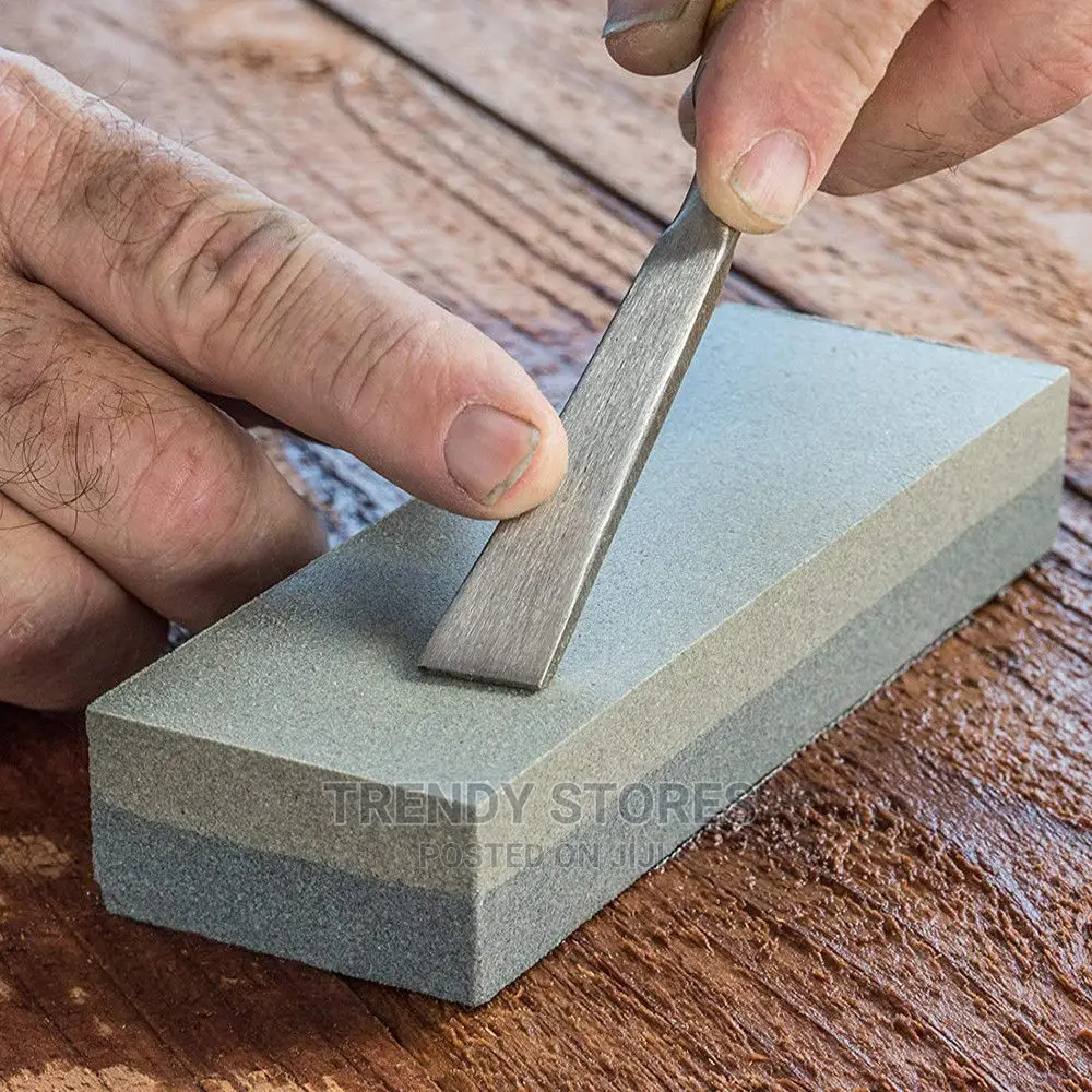 Double Sided Stone Knife Sharpner