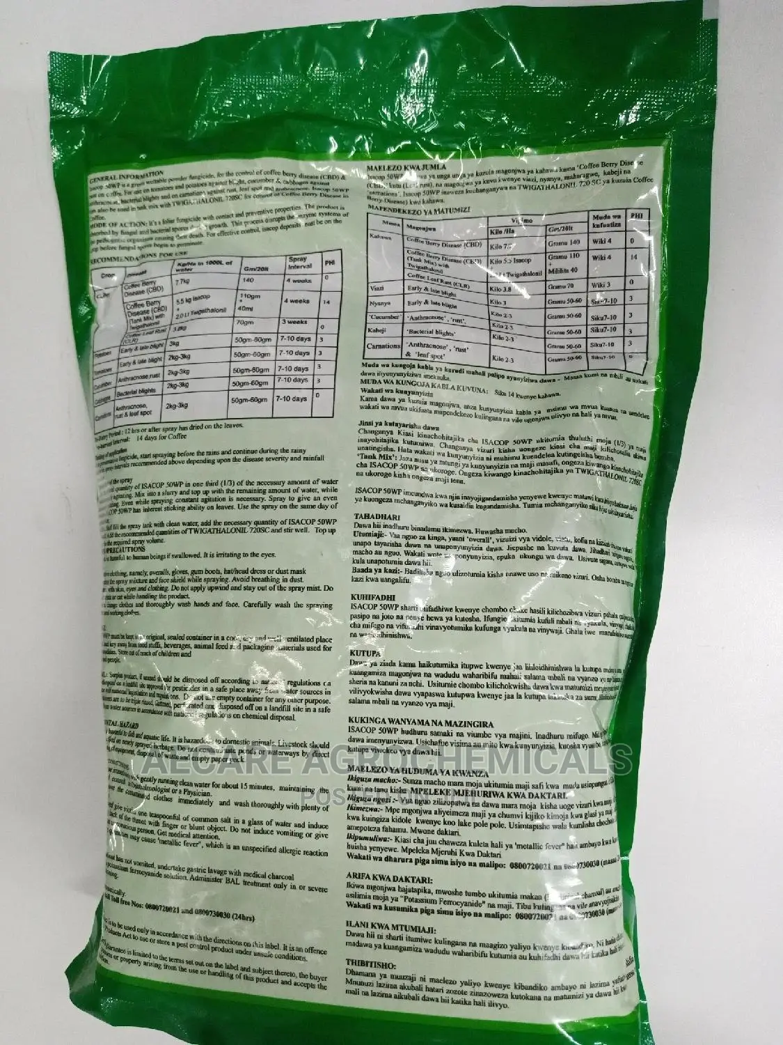 Isacop 50wp Fungicide 1kg