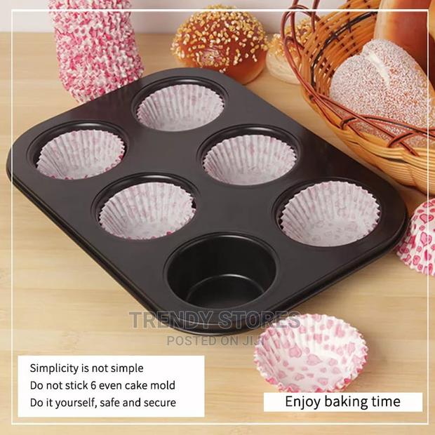 6 Holes Muffin Tray - main view