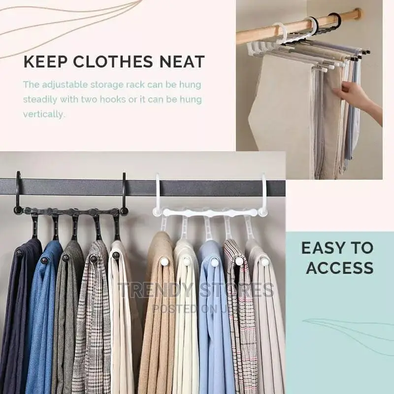 5 In 1 Wardrobe Hanger