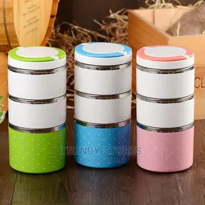 3 Layer Insulated Lunch Box