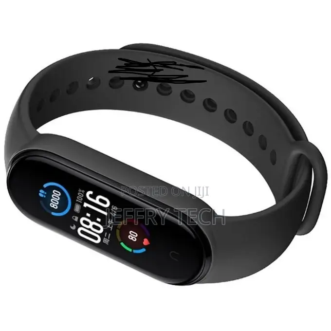 Xiaomi Mi Band 6 Silicone Strap Watchband- 