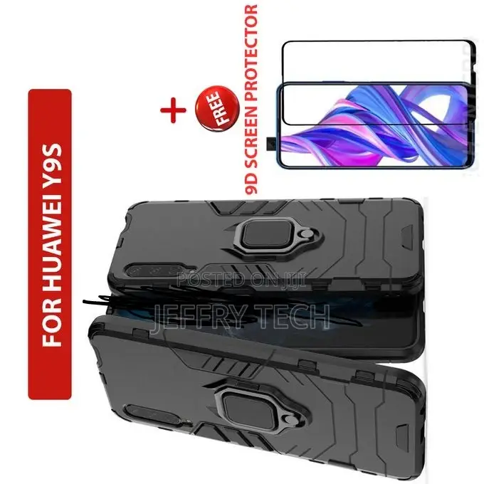 HUAWEI Y9s Heavy Duty Armor Hard Back Cover With 360 Degree