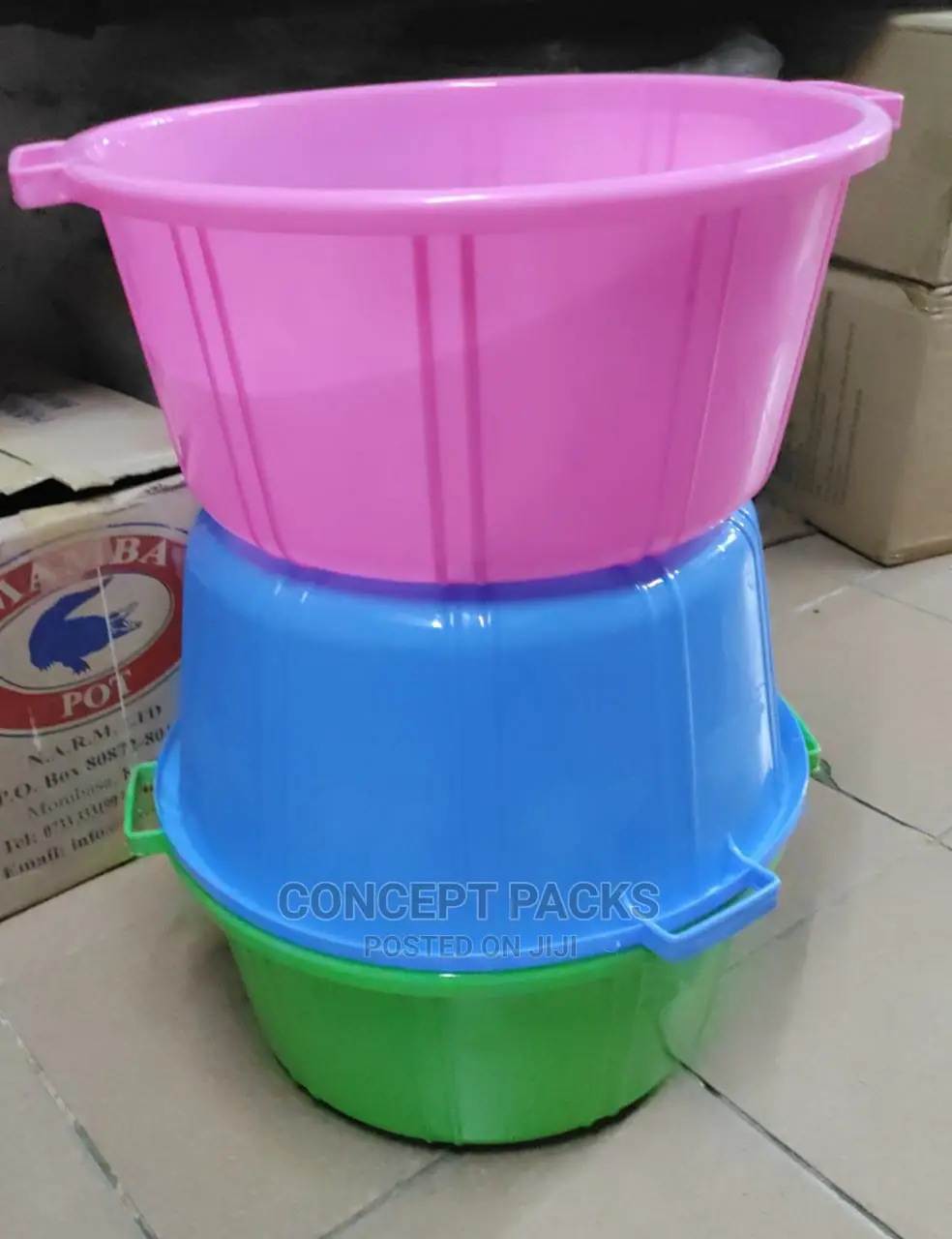 Maxi Basins - Assorted Colours.