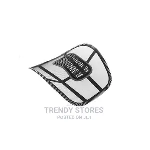 Back Rest - Mesh Support For Car Seat Or Office Chair