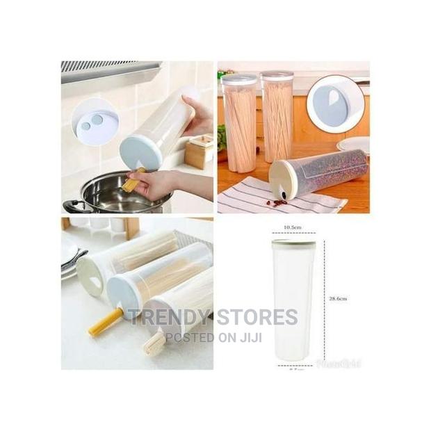 Spaghetti/Cereal Container - Clear - thumbnail 2