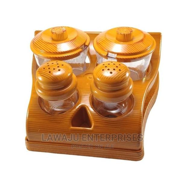 Salt Shaker and Sugar Dish Set - main view