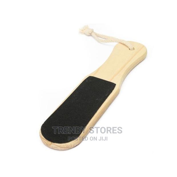 Wooden Sand Paper Foot File Callus Dead Skin Remover Pedicur