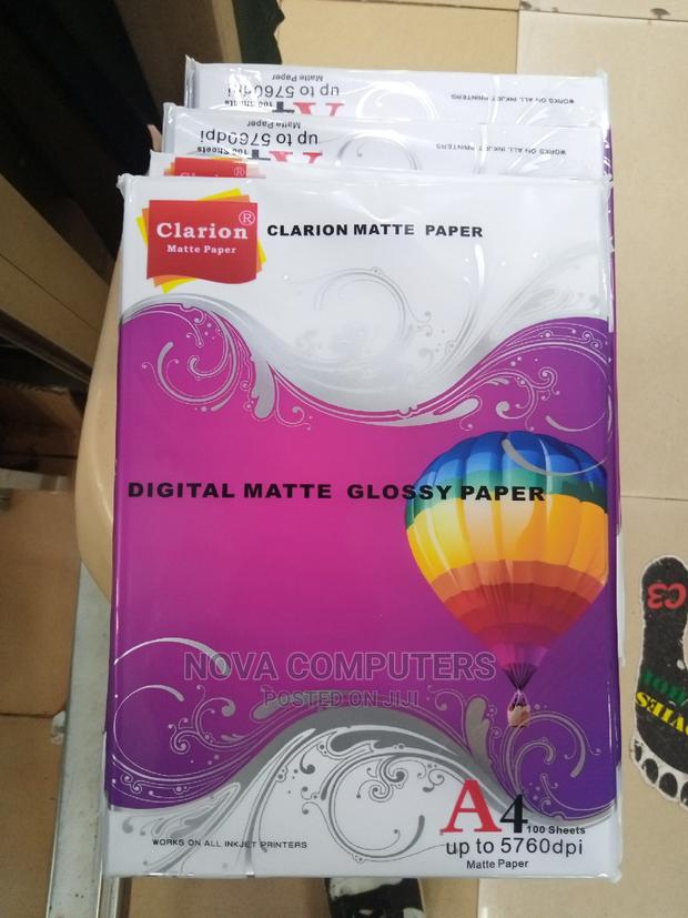 Clarion Glossy Paper - main view