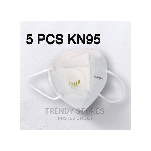 K95 5pcs Reusable Mask With Respirator, 5 Layers Of Filterin