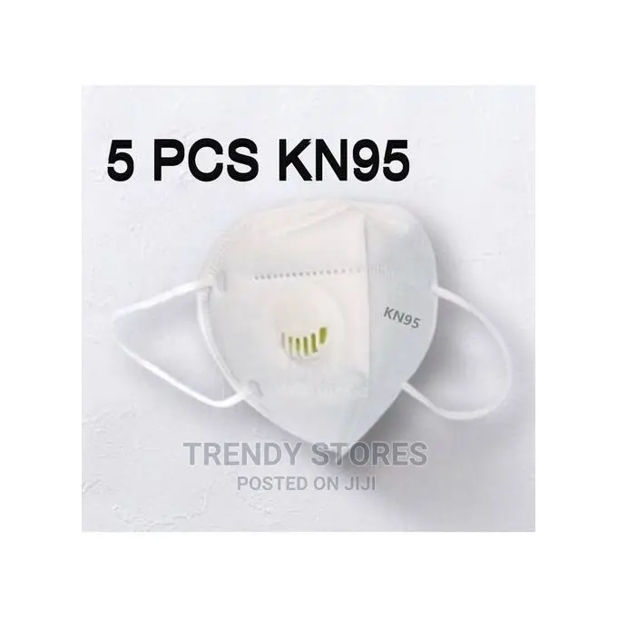 K95 5pcs Reusable Mask With Respirator, 5 Layers Of Filterin