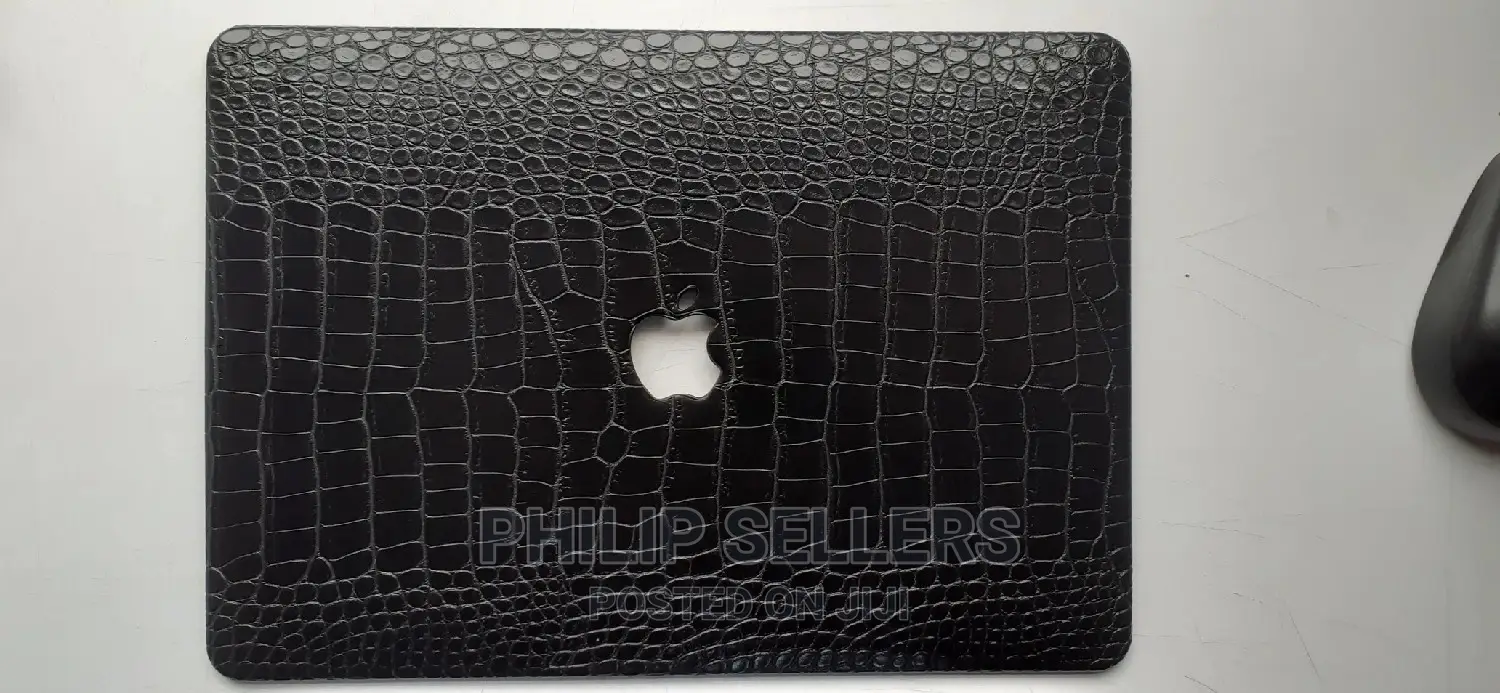 Crocodile Style Light Brown Macbook Case Macbook 2020 Pro