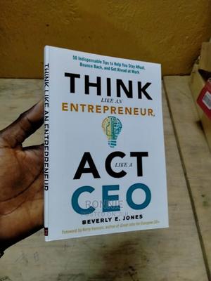 Think Like an Entrepreneur Book by Beverly Jones - main view
