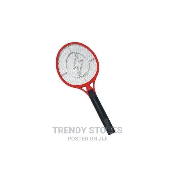 Rechargeable Electronic Mosquito Racket - Red - main view