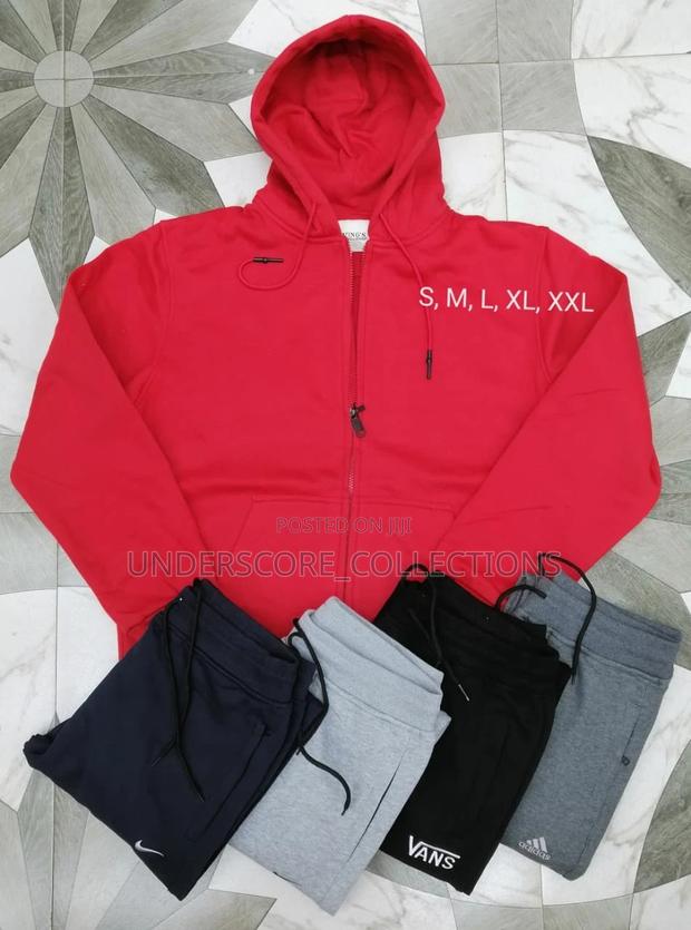 High Quality Plus Size Unisex Zipper Hoodies - thumbnail 3