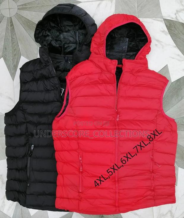 Big Fitting Unisex Sleveless Puff Jacket - main view