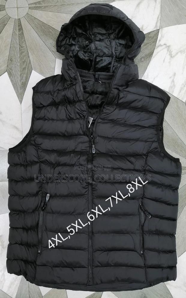 Big Fitting Unisex Sleveless Puff Jacket - thumbnail 2