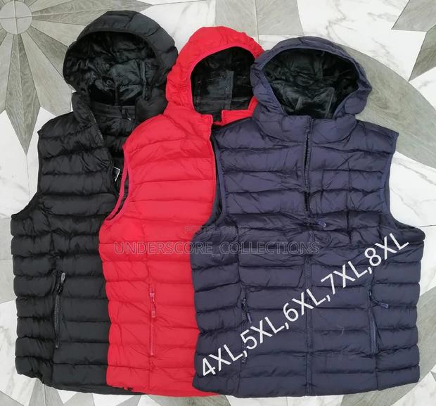 Big Fitting Unisex Sleveless Puff Jacket - thumbnail 3