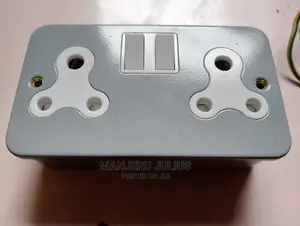 15 Ams Metallic Twin Sockets