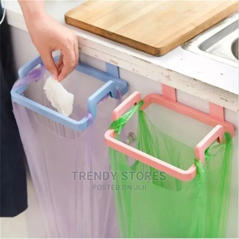 Kitchen Hanging Trash Bag Rack
