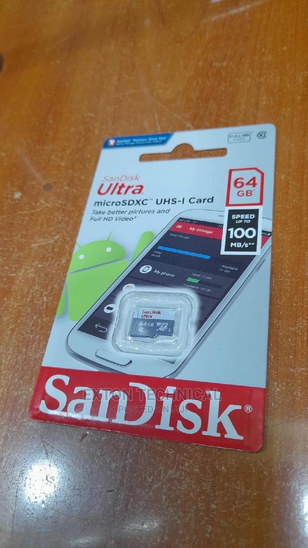 Micro Sd Card 64gb Sandisk - thumbnail 2