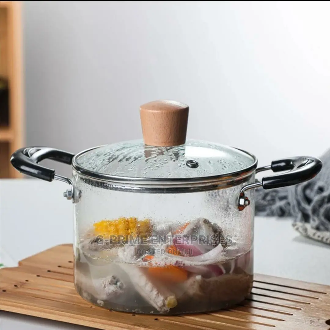 Glass Pot -Cooking Pot