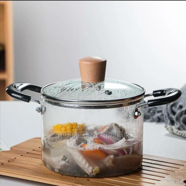 Glass Pot -Cooking Pot