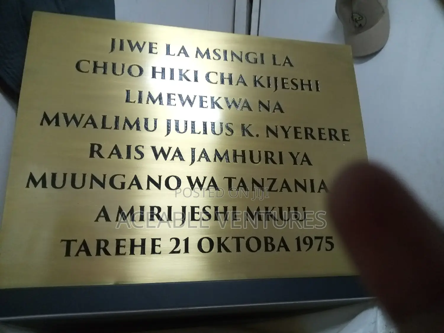 Engraved Brass Plates